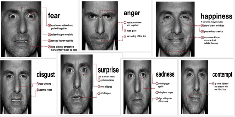 expresii faciale dispret